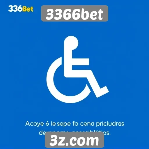 Acessibilidade no site 3366bet para usuários