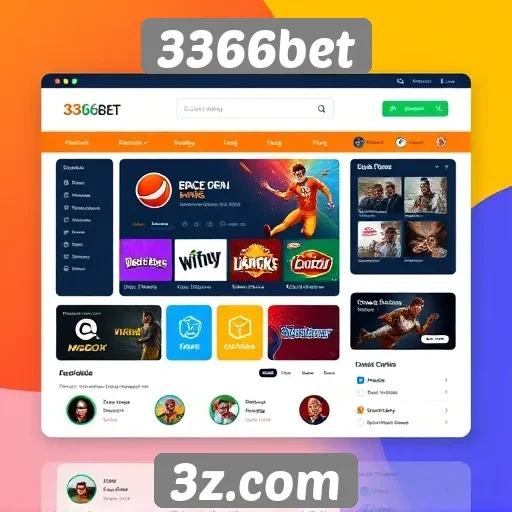 Interface do usuário do 3366bet é intuitiva e acessível